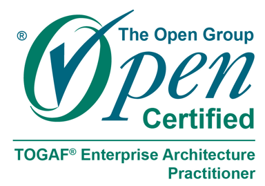 TOGAF Enterprise Architecture Practitioner credential badge